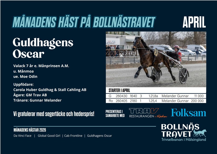Guldhagens Oscar